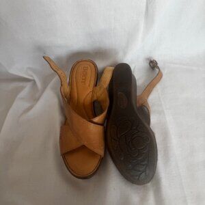 Born wedge sandal